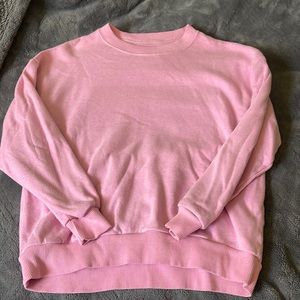 American Eagle crewneck Hot Pink